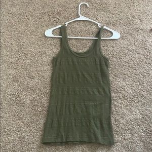 super cute tank top army green